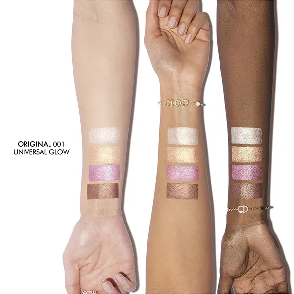 Bảng Phấn Mắt Dior 2025 Highlight Palette Backstage Glow Maximizer 001 Universal Glow