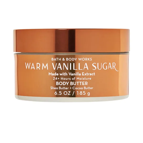Bơ Dưỡng Thể Bath & Body Works Whipped Body Butter Warm Vanilla Sugar 185g