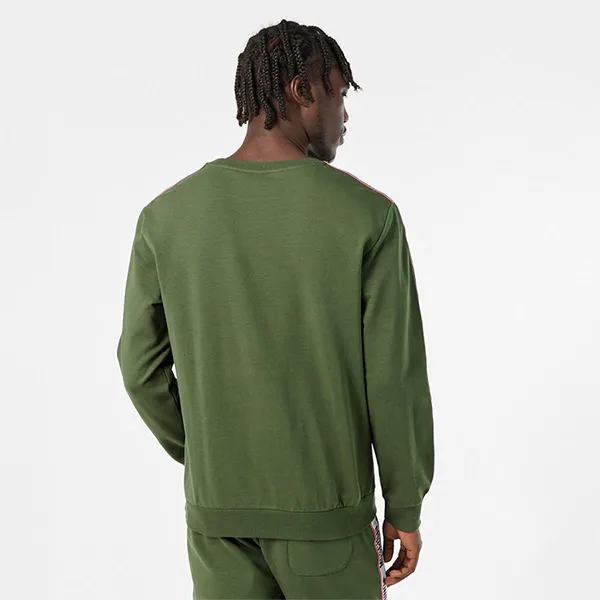 Bộ Quần Áo Nỉ Nam Moschino Tape V1A1716-1 Màu Xanh Green Size M