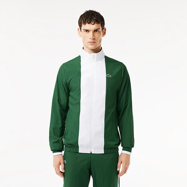 Bộ Thể Thao Nam Lacoste Sport x Daniil Medvedev Sportsuit WH7581XANHLA Màu Xanh Green Size XS
