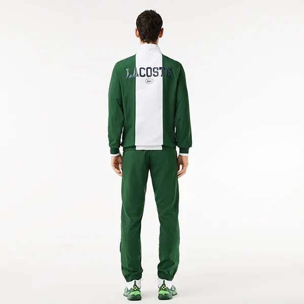 Bộ Thể Thao Nam Lacoste Sport x Daniil Medvedev Sportsuit WH7581XANHLA Màu Xanh Green Size XS