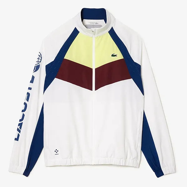 Bộ Thể Thao Nam Lacoste Tennis x Daniil Medvedev WH1789TRANG Màu Trắng Size XS