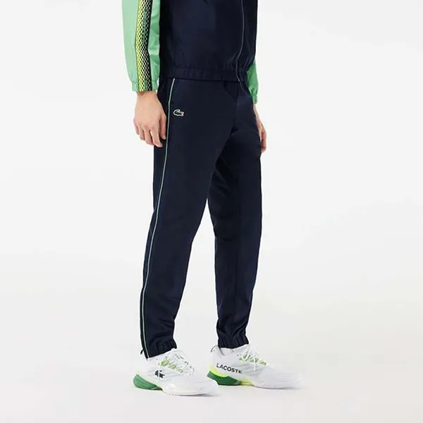 Bộ Thể Thao Nam Lacoste Trainingspak WH5200 Màu Xanh Green Size XS