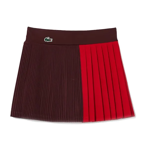 Chân Váy Nữ Lacoste Lined Ultra Dry Tennis Skirt JF7475-51-IEJ Màu Đỏ Size 34