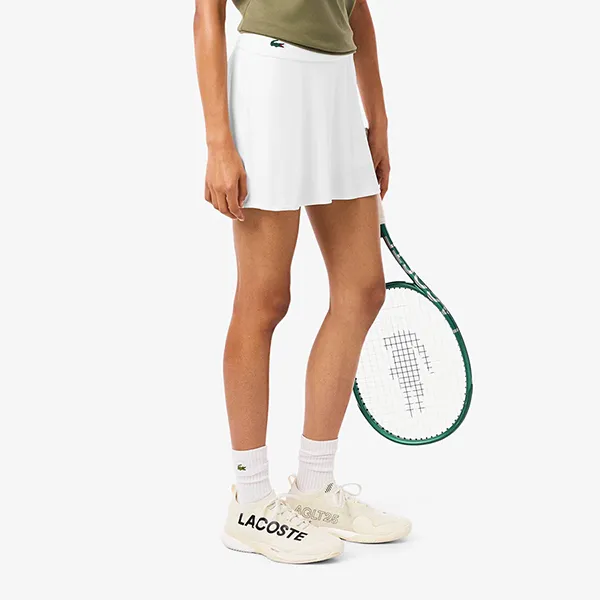 Chân Váy Nữ Lacoste Women's Ultra Dry Sport Lined Skirt JF4193 51 800 Màu Trắng Size 38