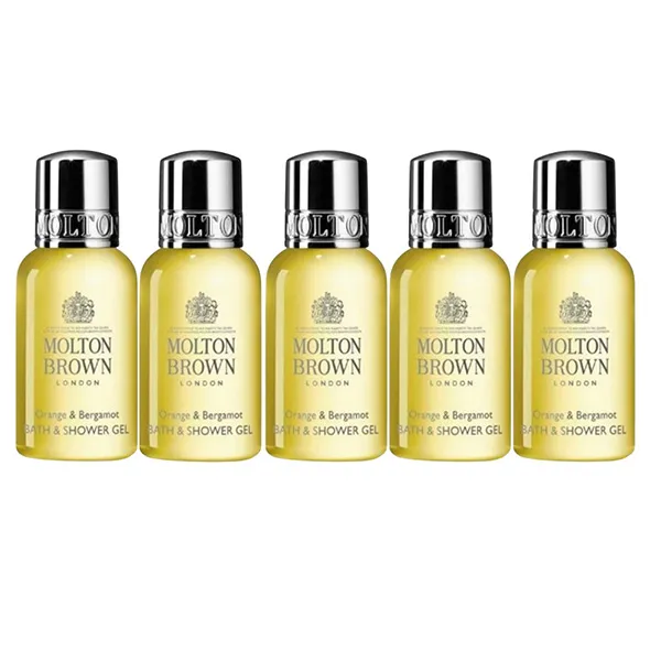 Combo 5 Chai Sữa Tắm Molton Brown Orange & Bergamot Bath & Shower Gel 30ml x 5