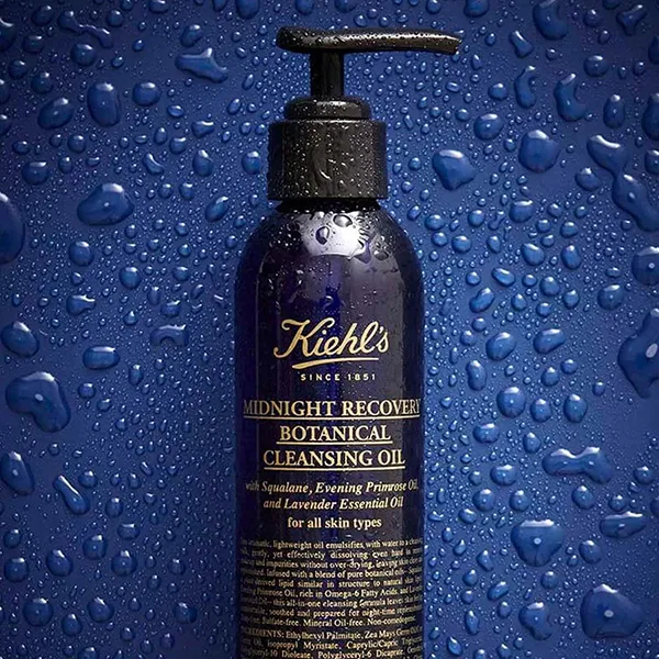 Dầu Tẩy Trang Kiehl's Midnight Recovery Botanical Cleansing Oil Sạc Sâu 175ml