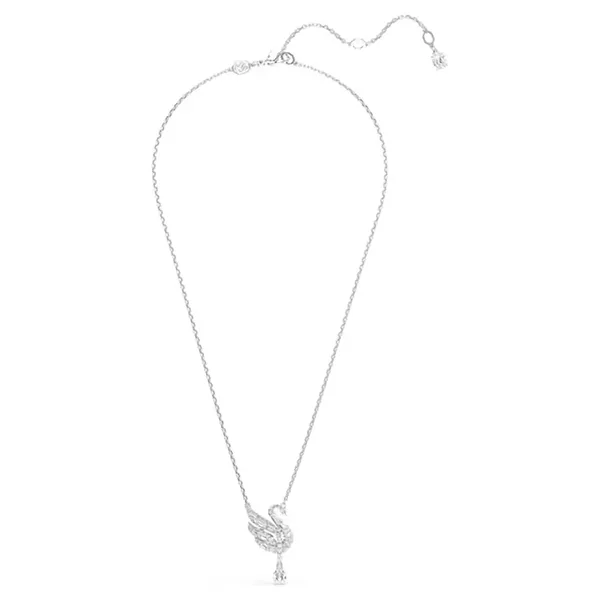 Dây Chuyền Swarovski Swan Pendantswan, White, Rhodium Plated 5723387 Màu Bạc