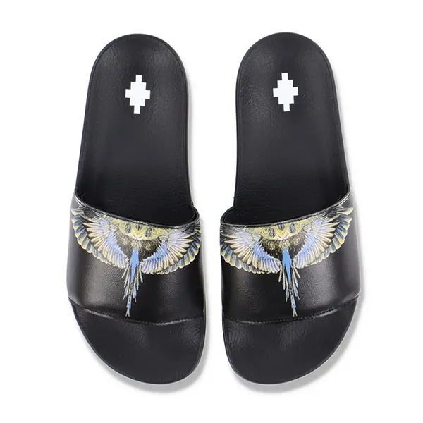 Dép Nam Marcelo Burlon In Gomma Nero taglia Màu Đen Size 40