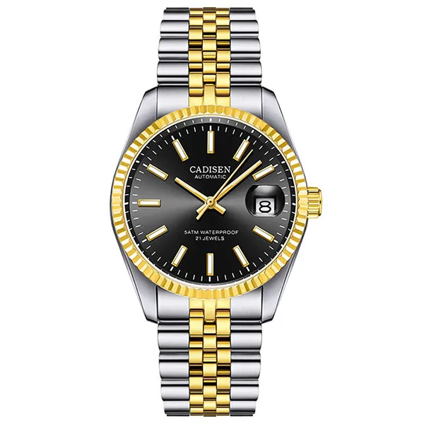 Đồng Hồ Nam Cadisen C8053G-T3 Màu Bạc Vàng