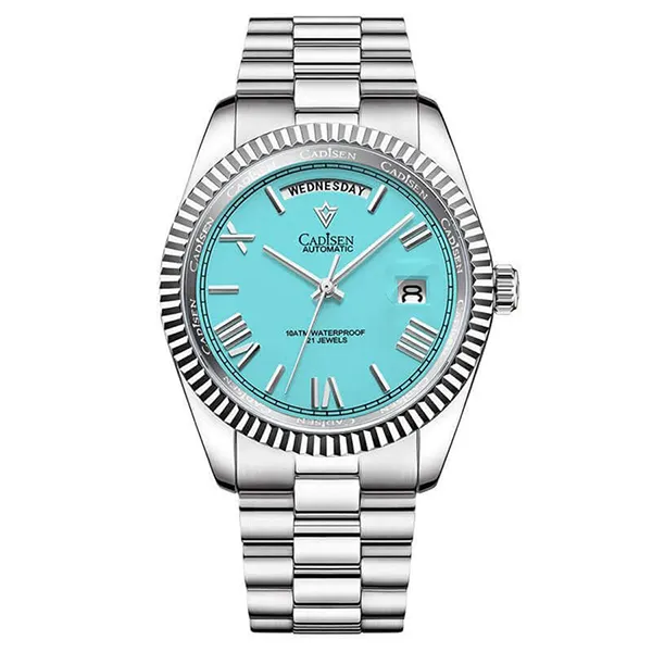 Đồng Hồ Nam Cadisen C8185G-T5 Màu Bạc