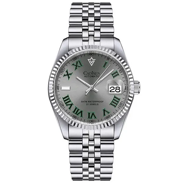 Đồng Hồ Nam Cadisen C8211G-T1 Màu Bạc