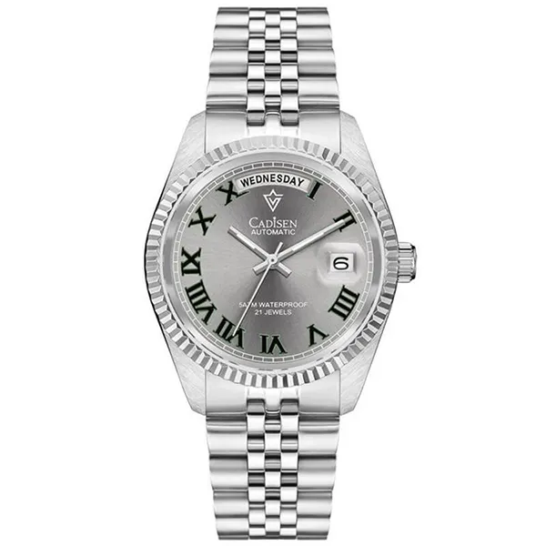 Đồng Hồ Nam Cadisen C8228G-T1 Màu Bạc