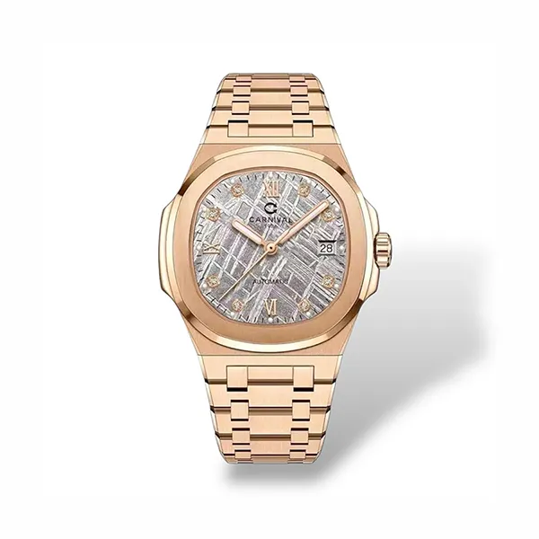 Đồng Hồ Nam Carniva 8160G-VH-TT Màu Vàng Hồng
