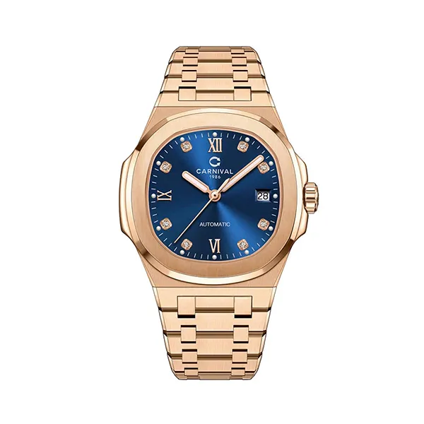 Đồng Hồ Nam Carniva 8160G-VH-X Màu Xanh - Vàng Hồng