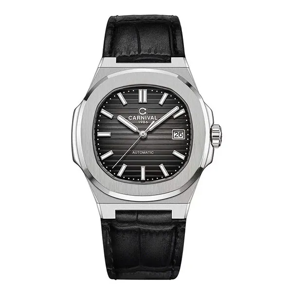 Đồng Hồ Nam Carnival Automatic 8108G1-VT-DD-D Màu Đen