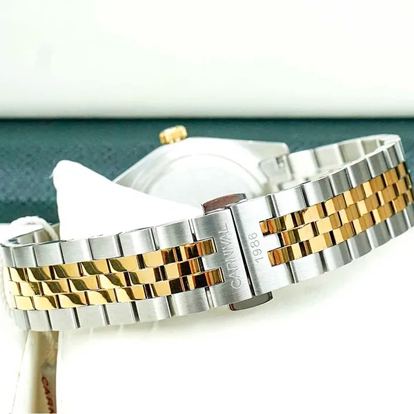 Đồng Hồ Nam Carnival Quartz 8190G-CV-X Màu Xanh Vàng