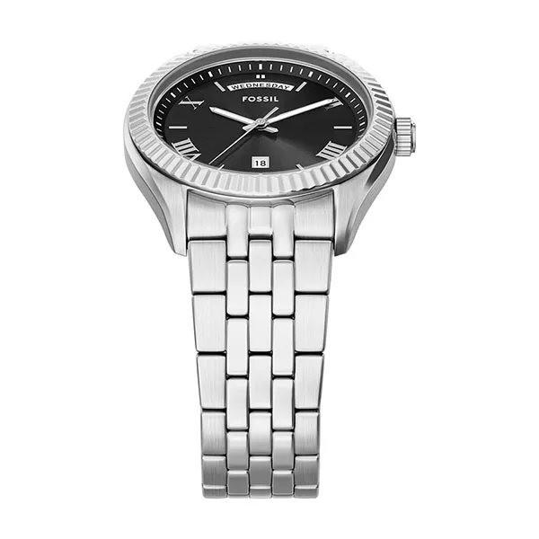 Đồng Hồ Nam Fossil Campbell Watch FS6139 Màu Bạc/Đen