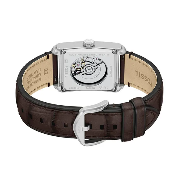 Đồng Hồ Nam Fossil Carraway Leather Watch ME3272 Màu Nâu