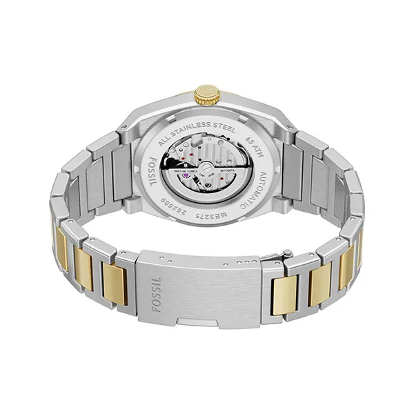 Đồng Hồ Nam Fossil Everett Stainless Steel Watch ME3275 Màu Demi Mặt Xanh