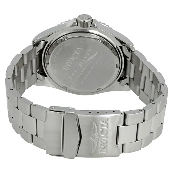 Đồng Hồ Nam Invicta Pro Diver Quartz Black Dial Pepsi Bezel Men's Watch 23384 Màu Bạc