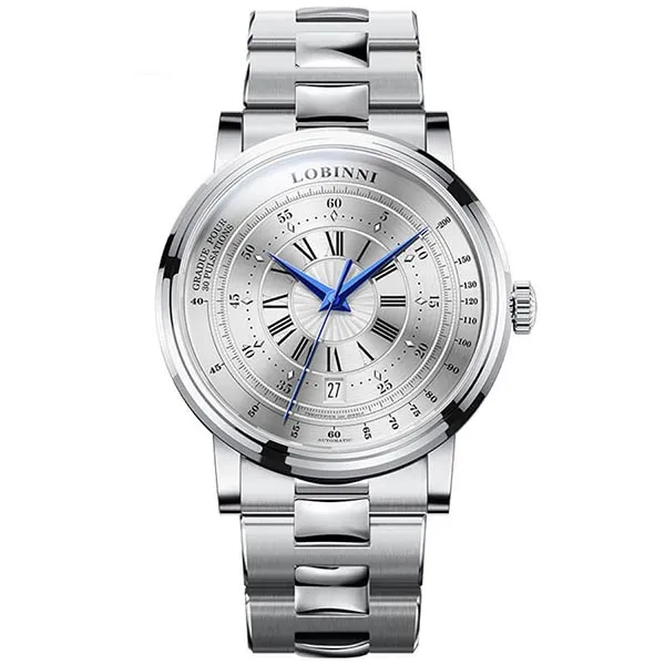 Đồng Hồ Nam Lobinni LB1018G-T3 Màu Bạc