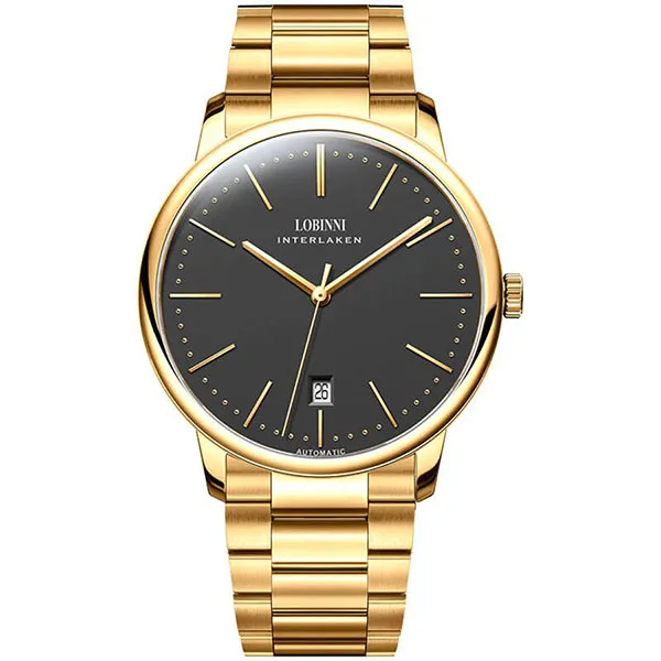 Đồng Hồ Nam Lobinni LB12028G-T2 Màu Vàng Gold