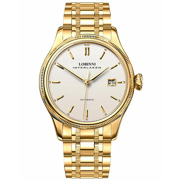 Đồng Hồ Nam Lobinni LB9021G-T1 Màu Vàng Gold