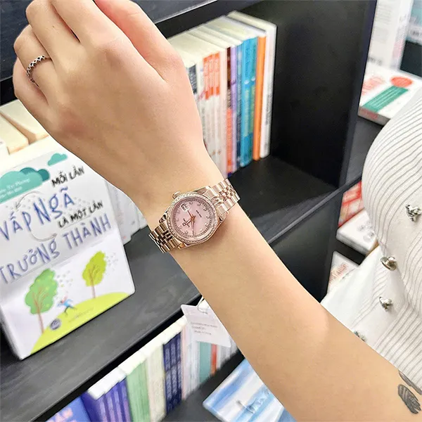 Đồng Hồ Nữ Carnival 8131L2-VH-HK Màu Vàng Hồng