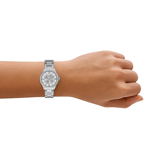 Đồng Hồ Nữ Fossil Gilmore Stainless Steel Watch ES5419 Màu Bạc