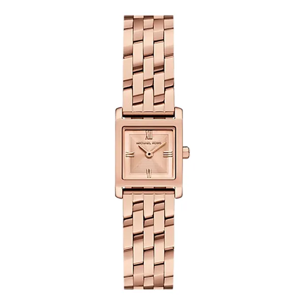 Đồng Hồ Nữ Michael Kors MK Micro Georgie Rose Gold Tone Watch MK4932 Màu Vàng Hồng