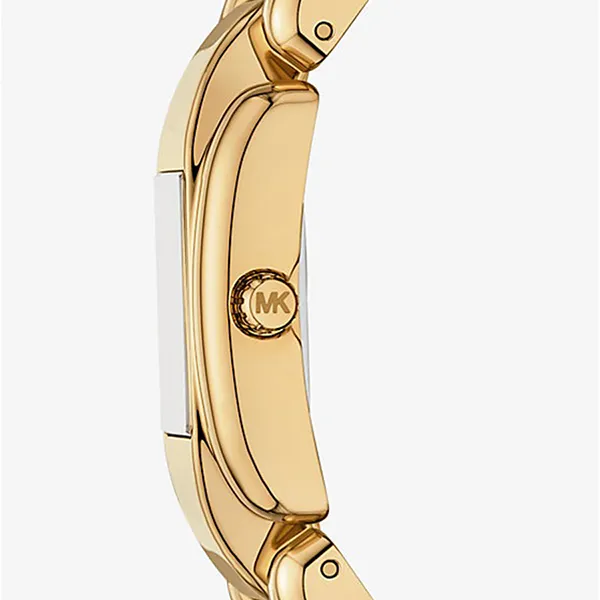 Đồng Hồ Nữ Michael Kors MK Mini Hally Pavé Gold Tone Watch MK4921 Màu Vàng Gold