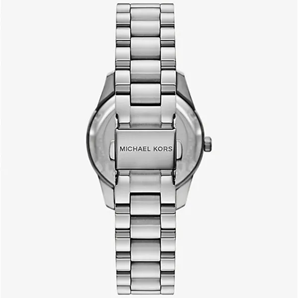 Đồng Hồ Nữ Michael Kors MK Mini Lexington Pavé Silver Tone Watch MK4979 Màu Bạc