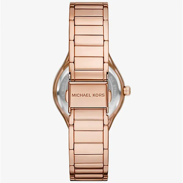 Đồng Hồ Nữ Michael Kors MK Mini Sylvia Pavé Rose Gold Tone Watch MK4942 Màu Vàng Hồng