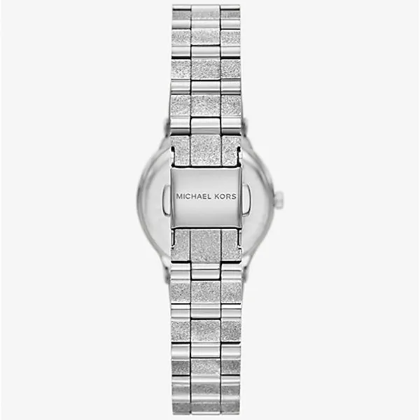 Đồng Hồ Nữ Michael Kors MK Petite Billie Frosted Silver Tone Watch MK7555 Màu Bạc