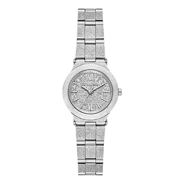 Đồng Hồ Nữ Michael Kors MK Petite Billie Frosted Silver Tone Watch MK7555 Màu Bạc