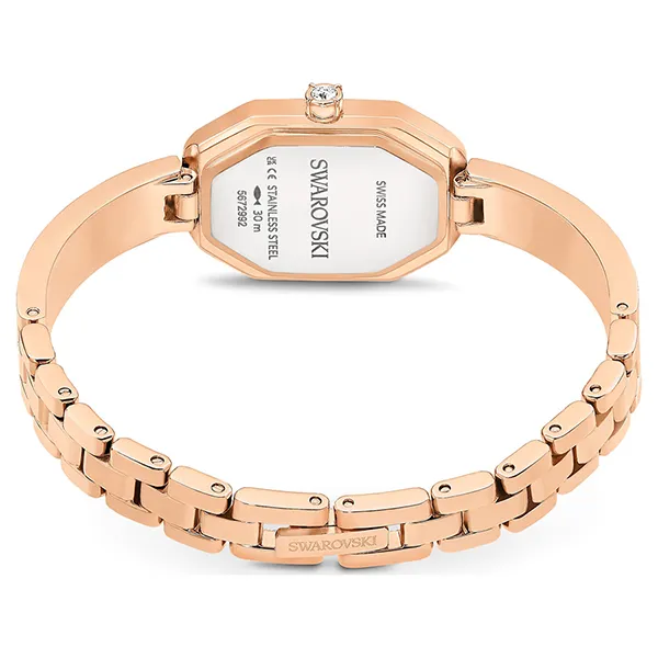 Đồng Hồ Nữ Swarovski Dextera Bangle Watch Swiss Made, Metal Bracelet, Rose Gold Tone, Rose Gold-Tone Finish 5672992 Màu Vàng Hồng