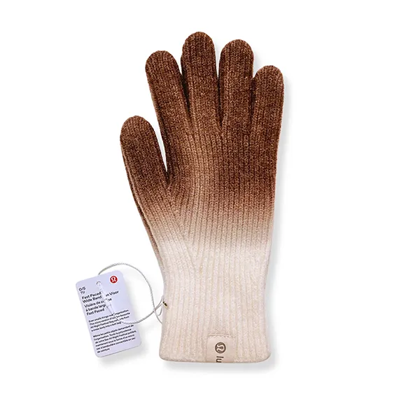 Găng Tay Unisex Lululemon Chocolate Gradient Màu Nâu