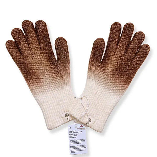 Găng Tay Unisex Lululemon Chocolate Gradient Màu Nâu