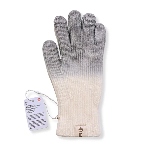 Găng Tay Unisex Lululemon Smokey Grey Gradient Màu Xám Khói
