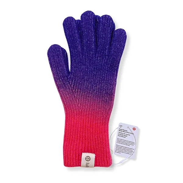 Găng Tay Unisex Lululemon Twilight Mist Gradient Màu Hồng Tím