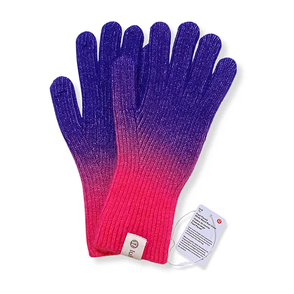 Găng Tay Unisex Lululemon Twilight Mist Gradient Màu Hồng Tím