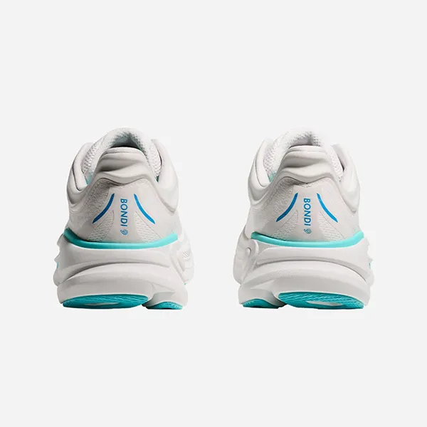 Giày Chạy Bộ Nam Hoka Bondi 9 1162011-WKB Màu Trắng Size 8US
