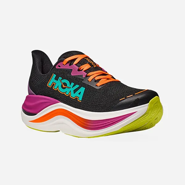 Giày Chạy Bộ Nữ Hoka Skyward X 1147912-BCQ Màu Đen Hồng Size 9US