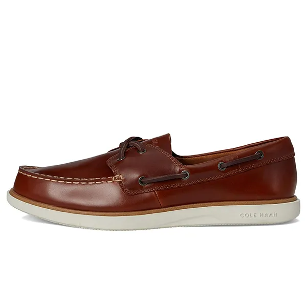 Giày Lười Nam Cole Haan GCC Boat C40390-405 Màu Nâu Size 40.5