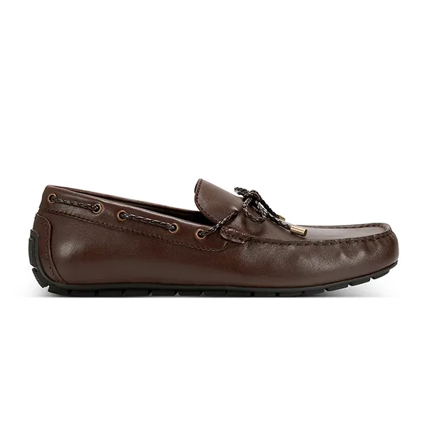 Giày Lười Nam Rockport Taya Loafer Màu Nâu Đậm Size 40