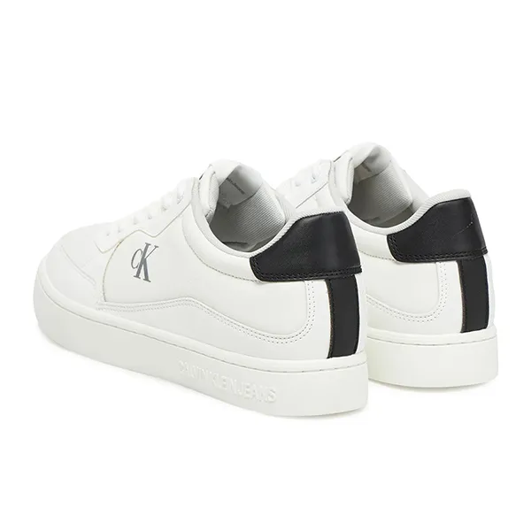 Giày Sneaker Nam Calvin Klein CK YM0YM01202-SR-01W Màu Trắng Size 40