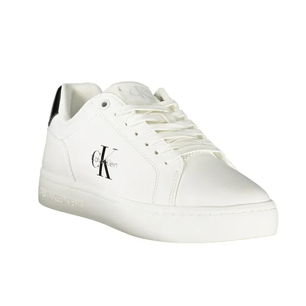 Giày Sneaker Nam Calvin Klein CK YW0YW01902_BI01W Màu Trắng Size 40