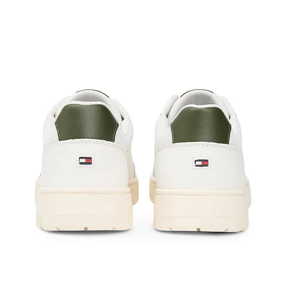 Giày Sneaker Nam Tommy Hilfiger FM0FM05713-YBL Màu Trắng Size 41
