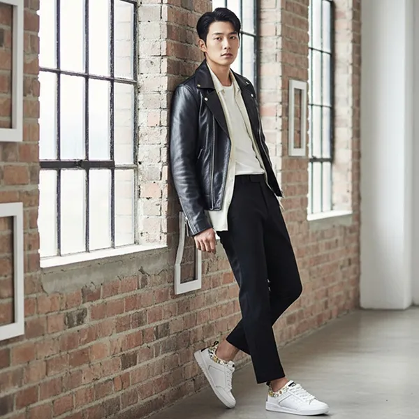 Giày Sneaker Nam Versace Jeans Couture 74YA3SD6 ZP219 G03 Màu Trắng Size 39